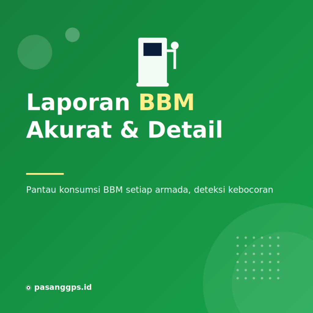 Sensor BBM Gps Tracker Mobil Truk Akurat - Pasanggps.id