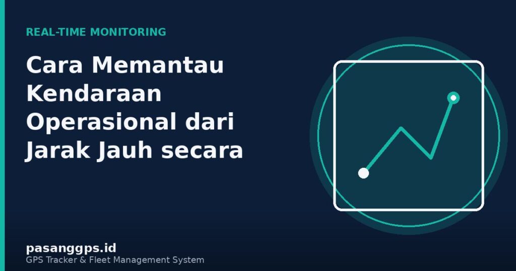 Cara Memantau Kendaraan Operasional dari Jarak Jauh secara Real-Time - PasangGps.id