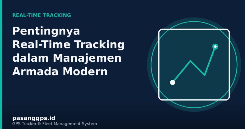 Real-Time Tracking dalam Manajemen Armada - PasangGps.id