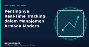 Real-Time Tracking dalam Manajemen Armada - PasangGps.id